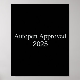 Poster Aprovado pela Autopen 2025