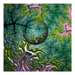 Póster Aproveitando o Poster brilhante da jornada