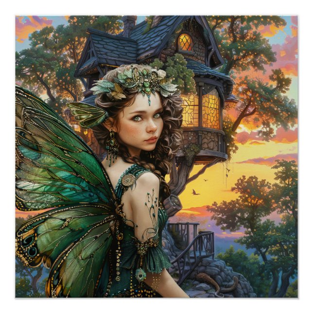 Póster Aproveitando O Sol Fora De Sua Casa (Frente)