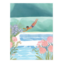 Aproveitando uma natação