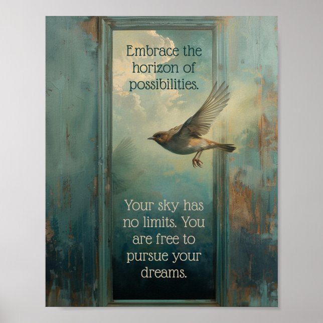 Poster Aproveitar Possibilidades (Frente)