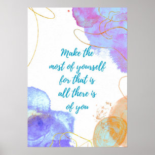 Poster Aproveite ao máximo você mesmo