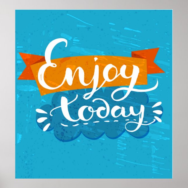 Poster Aproveite hoje (Frente)