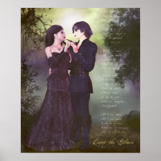 Poster Aproveite o silêncio