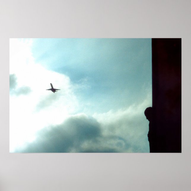 Poster Aproximação à Torre de Água de Washington (Frente)