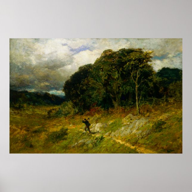 Poster Aproximando-se da tempestade - Edward Mitchell Ban (Frente)