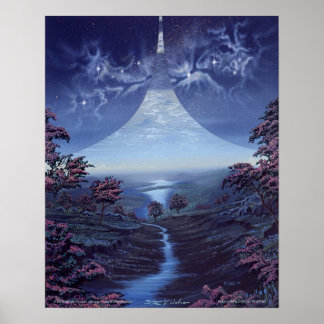 Poster Aproximando-se do amanhecer no mundo do anel