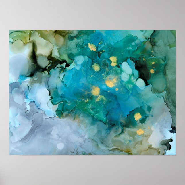 Poster Aqua Brume I (Frente)