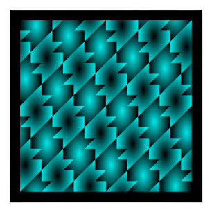 PÓSTER AQUA PATTERN DESIGN