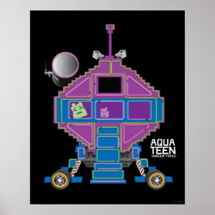 Poster Aqua Teen Hunger Force Mooninites Car