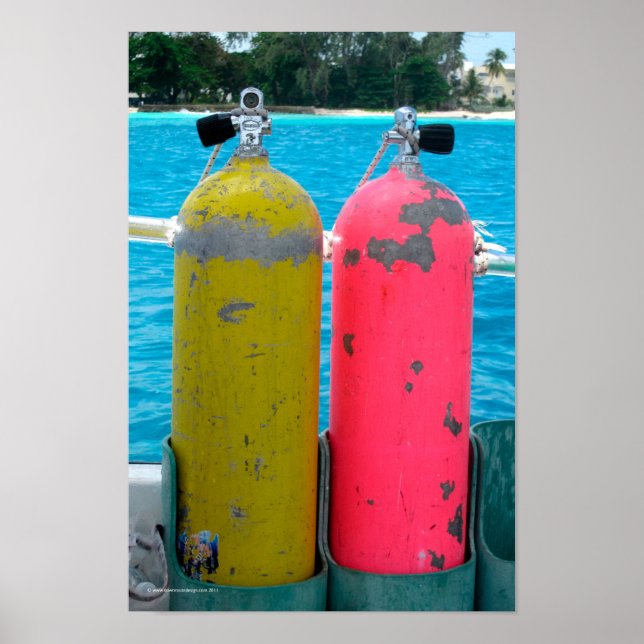 Poster Aqualungs (Frente)