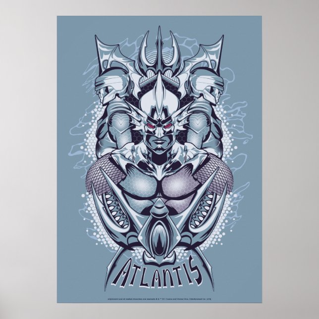Poster Aquaman | King Orm of Atlantis Graphic (Frente)