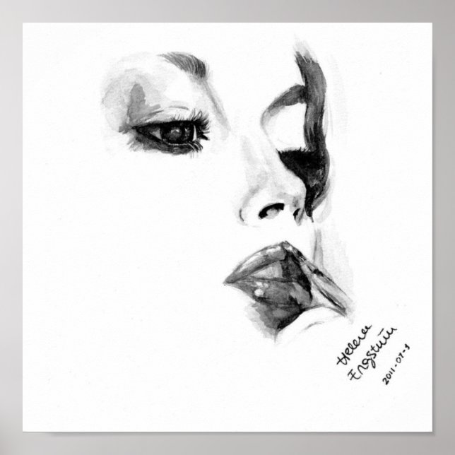 Póster Aquarela (Frente)