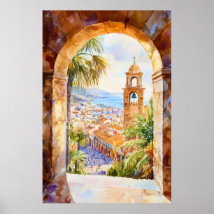 Poster Aquarela de Barcelona 2