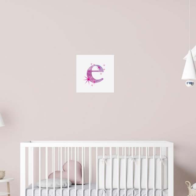 Poster Aquarela E (Berçário 2)