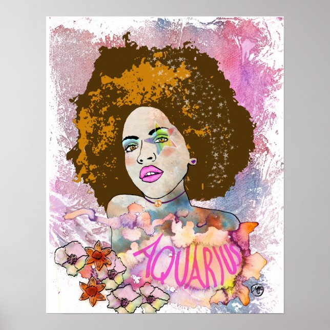 Póster Aquário (Frente)