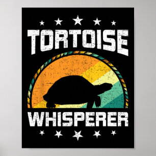 Poster Aquário de Pesca com Mosca de Tartaruga sussurrant