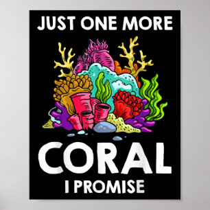 Poster Aquário de Recife de Coral Frag Aquarista de Tanqu