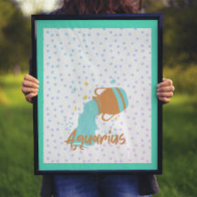 Aquário Moderno Bearer de Água Zodiac