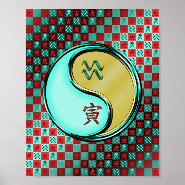 Poster Aquarius & Metal Tiger (Frente)