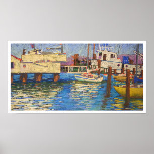 Póster aquatic park boatdock