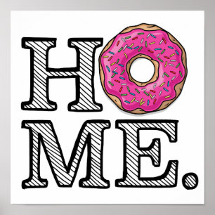 Poster Aquecedor cor-de-rosa delicioso suculento da casa