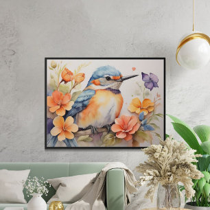 Póster Aquecimento das aves aquáticas
