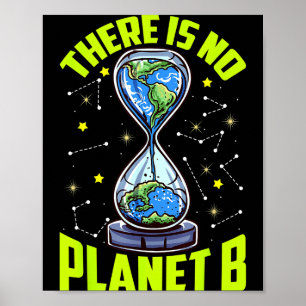 Poster Aquecimento Global Salve A Terra Não Há Planeta B