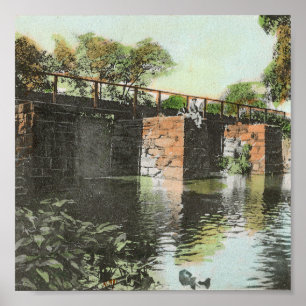Poster Aqueduto de Creek em Parkerford PA
