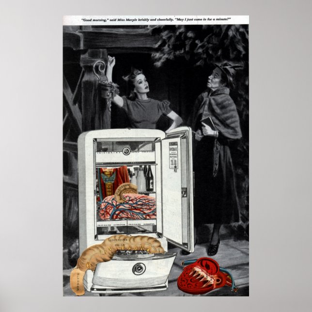 Póster Aquele Nosey Miss Marple (Frente)