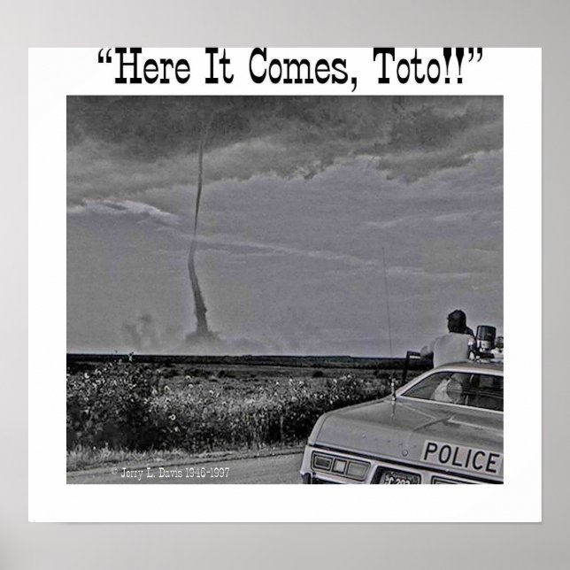 Poster "Aqui Está!" (Frente)