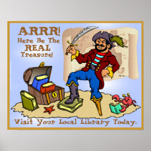 Poster Aqui Está O Verdadeiro tesouro!