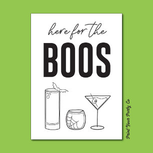Poster Aqui para o Bar Boos Carrinho