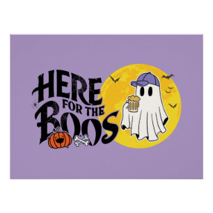 Póster Aqui para os Boos   Beba e coloque seu Spook em ci