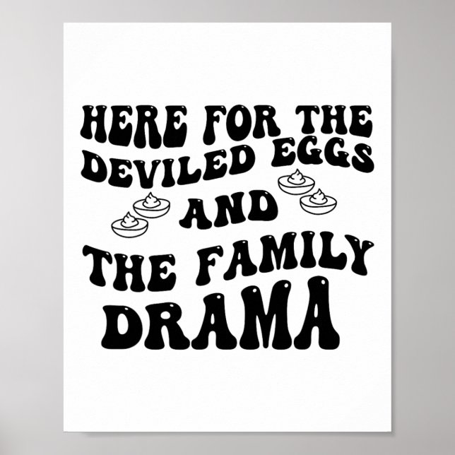 Poster Aqui Para Os Ovos Devolvidos E O Drama Familiar (Frente)