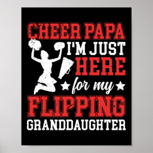 Poster Aqui Pelo Meu Torcedor Neto Papai De Uma Cheerlea