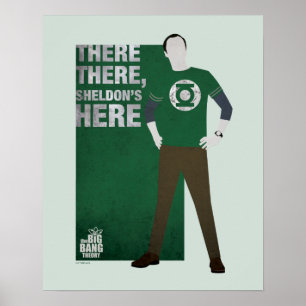 Poster Aqui, Sheldon está aqui
