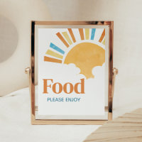 Aqui vem a Comida do Filho Chá de fraldas