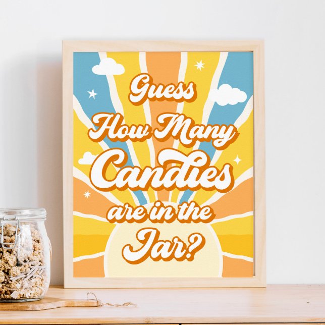 Poster Aqui vem o Chá de fraldas do Sol adivinha quantos (Criador carregado)