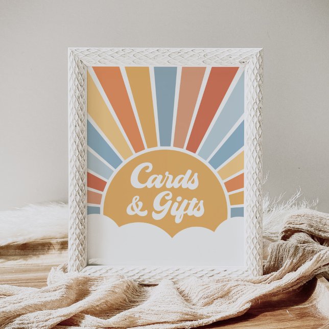 Poster Aqui vem o Filho Chá de fraldas Cartões e Presente (Criador carregado)