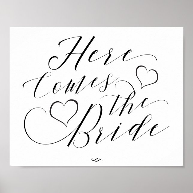 Poster Aqui vem o Sinal de Casamento Processional do Miúd (Frente)