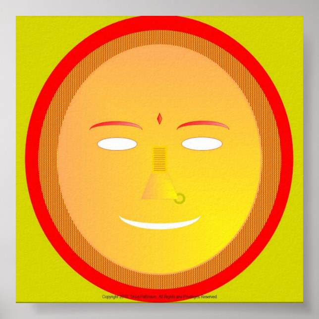 Poster Aqui Vem O Sol (Frente)