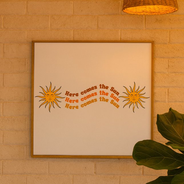 Poster Aqui Vem O Sol (Criador carregado)