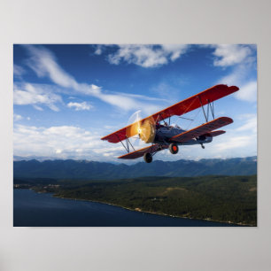 Póster Ar do viagem de Kalispell