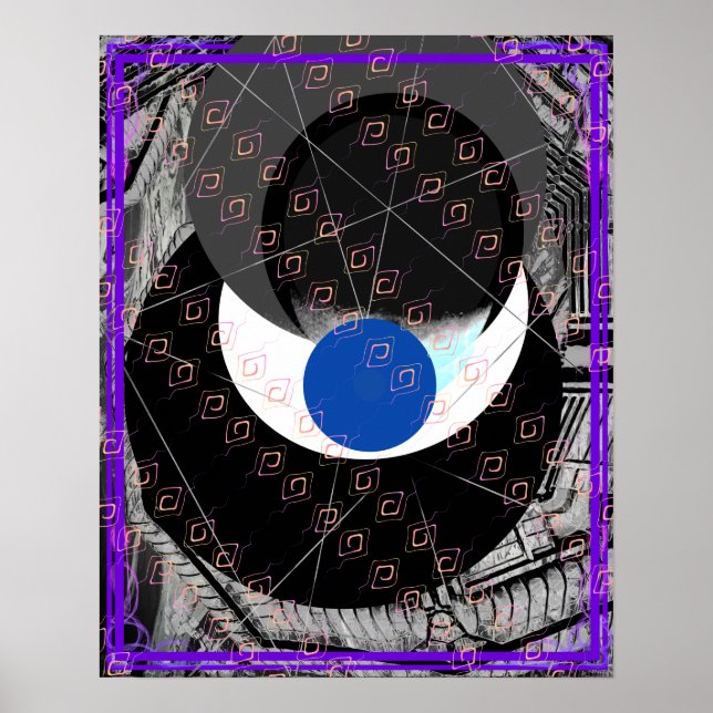 Poster Ar Elementar Dentro Da Meditação De Água Tattva (Frente)