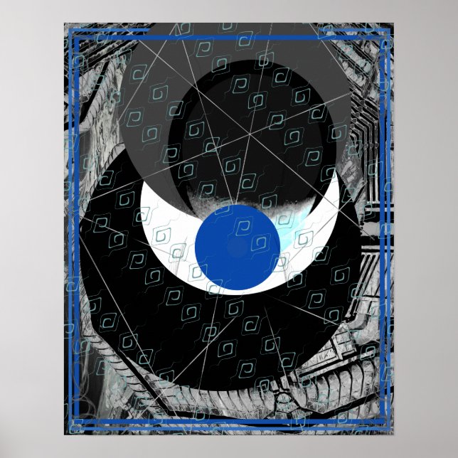 Poster Ar Elementar Dentro Da Meditação De Água Tattva (Frente)