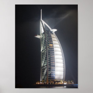 Poster Árabe do Al de Burj