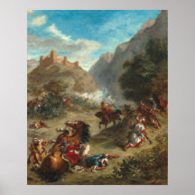 Arabe Skirmishing - Eugène Boudin Fine Art