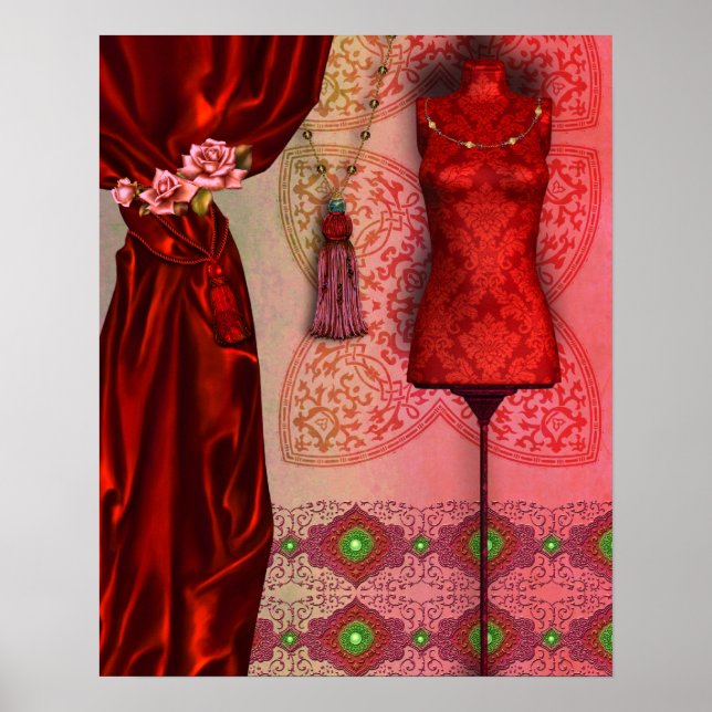 Póster Árabe vitoriano, OFELIA - Gothique (Frente)