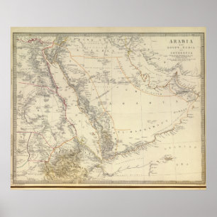 Póster Arabia, Egypt, Nubia, Abyssinia 2